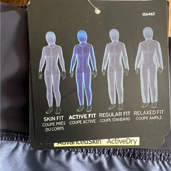 Salomon Elevate women’s athletic shorts 2 in 1 size xl color night sky - Picture 7 of 8